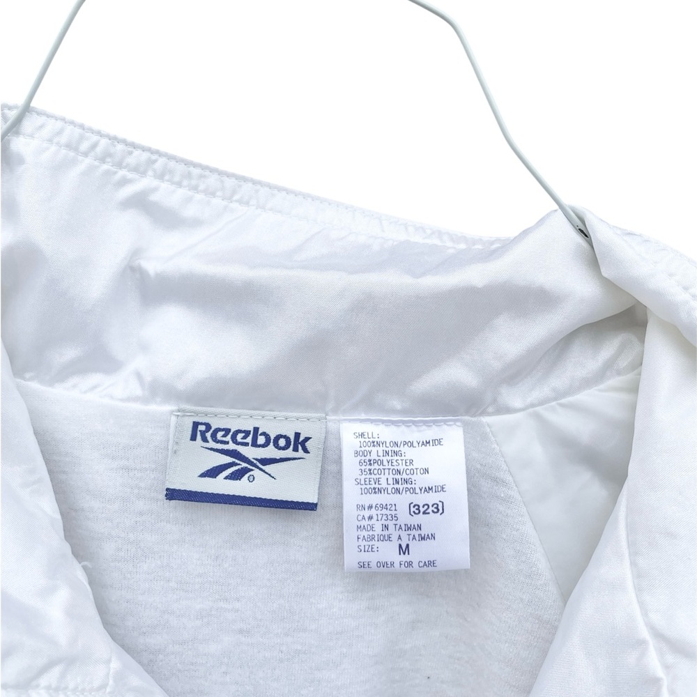 Vintage Reebok Women’s White Wind Breaker - Picture 6 of 7